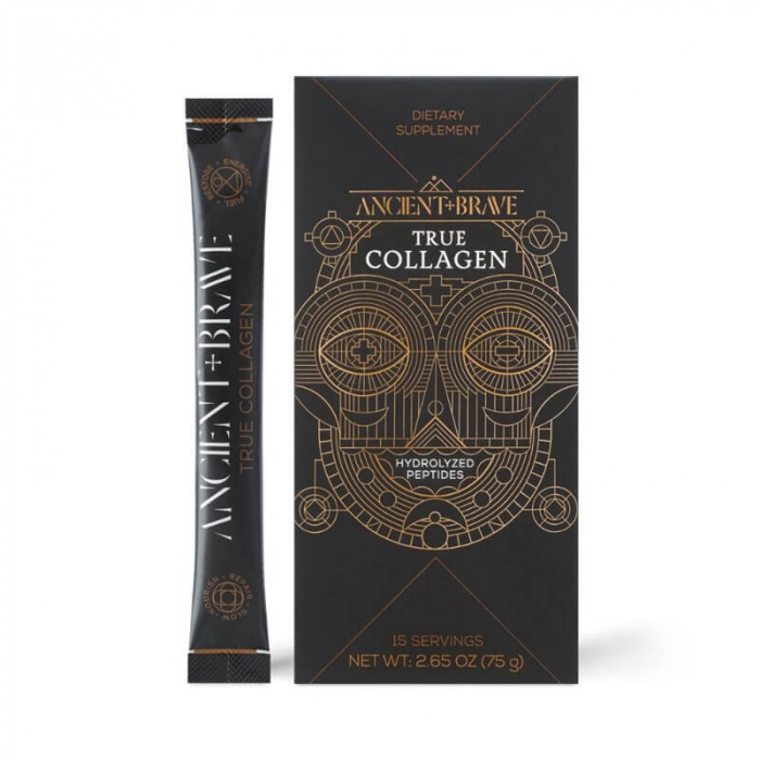 True Collagen powder (15 plicuri x 5 grame), Ancient and Brave [1]
