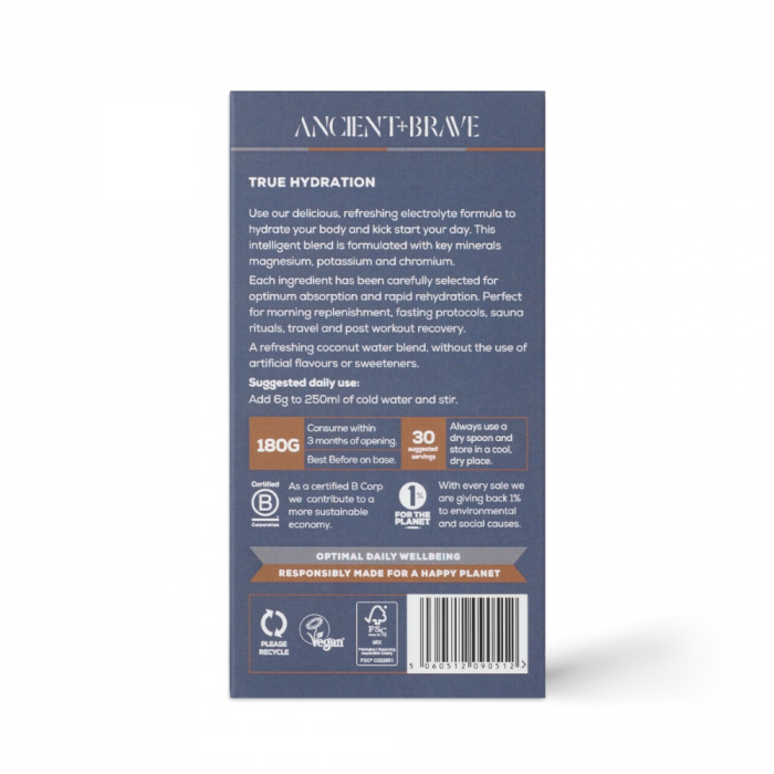 True Hydration 180 gr (30 portii), Ancient and Brave [3]