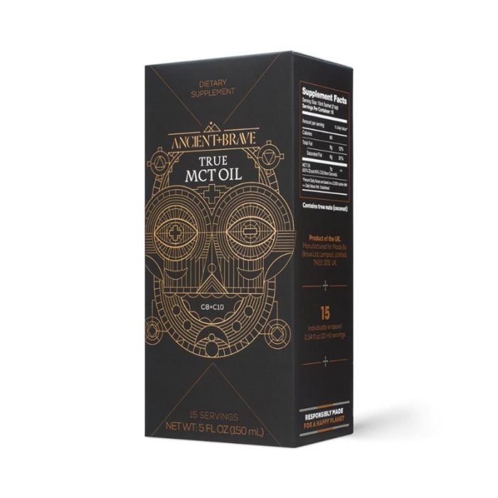 True Mct Oil (15 plicuri x 10 ml), Ancient and Brave [3]