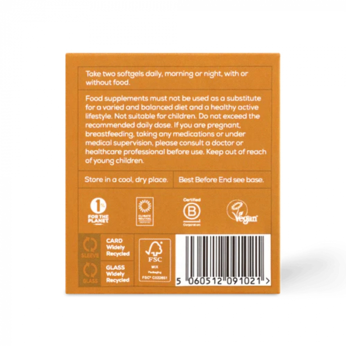 True Omega, Omega-3, Omega-7 (60 capsule softgel), Ancient and Brave [4]