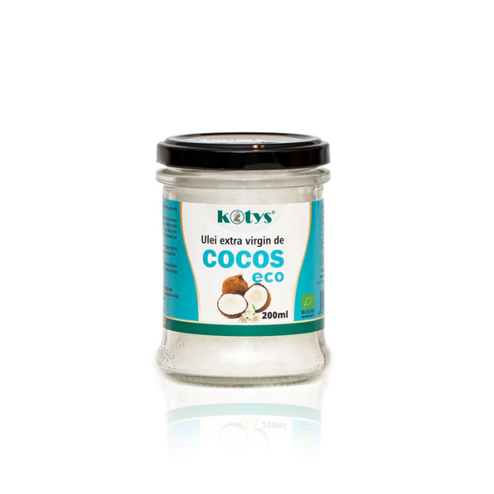 Ulei de cocos extra virgin Bio - 200ml, Kotys [1]