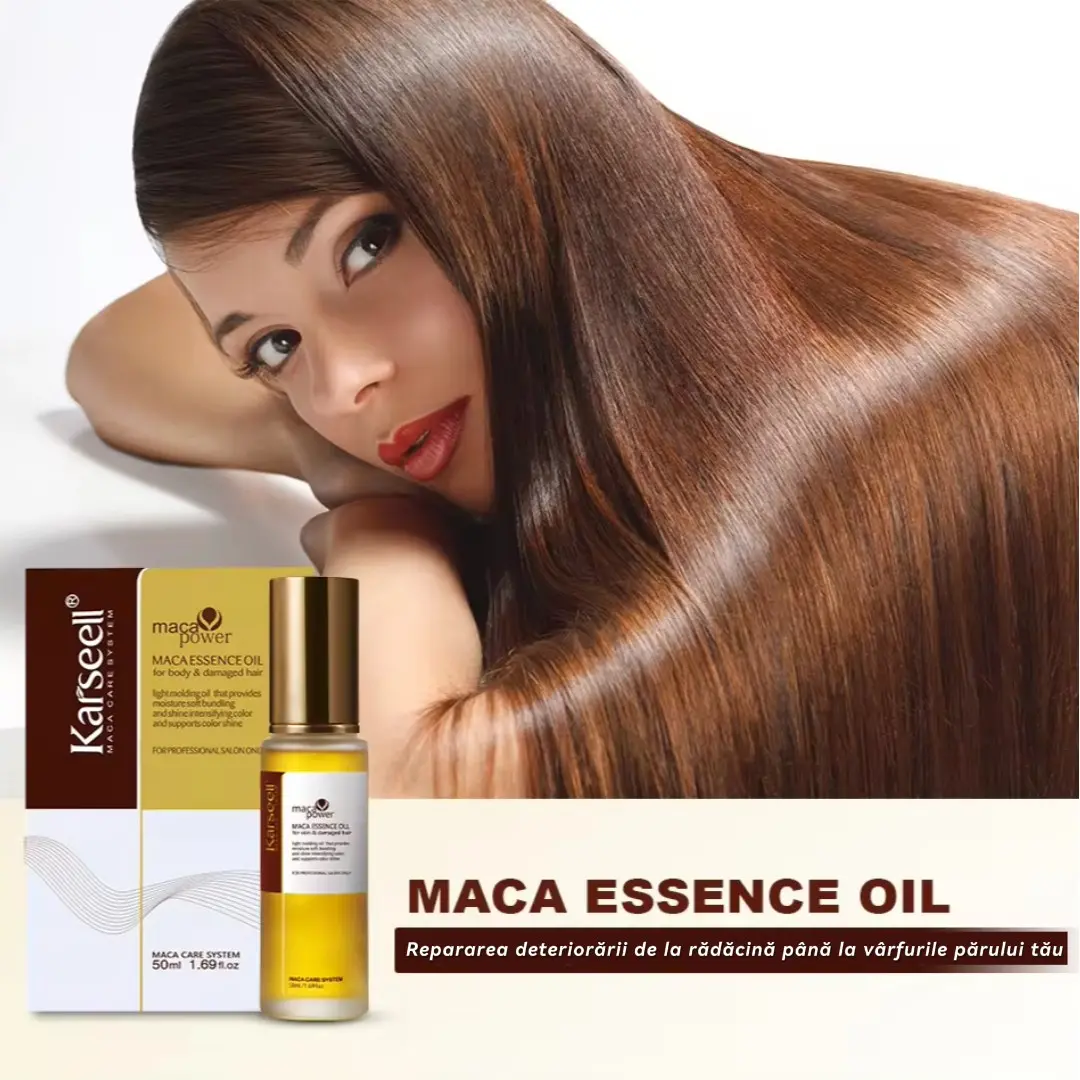 Ulei de par Karseell cu argan marocan, reparator si bogat in vitamina E ( pentru parul uscat si deteriorat ) * 50 ml [2]