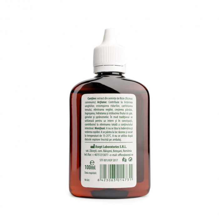 Ulei de Ricin 100 ml (cresterea genelor/parului) [2]
