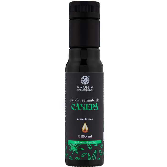 Ulei din Semințe de Cânepă 100 ml ( 100% natural, nerafinat, proaspăt și presat la rece) [1]