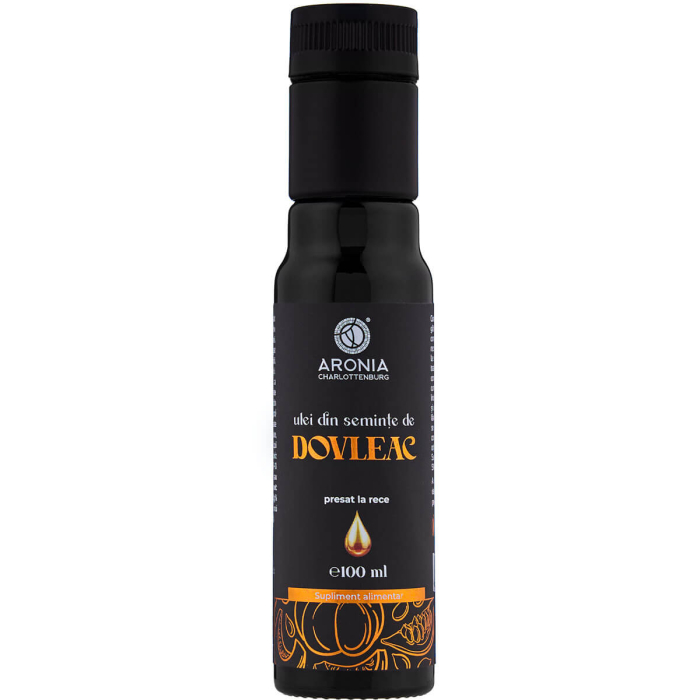 Ulei din Semințe de Dovleac 100 ml — 100% natural, nerafinat, proaspăt și presat la rece [1]