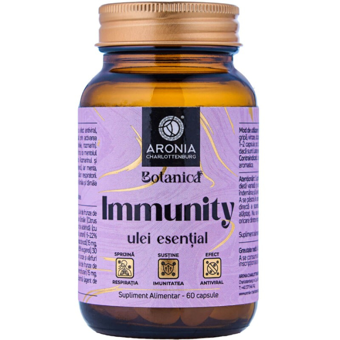 Ulei Esențial Immunity — 60 capsule cu 7 uleiuri [1]