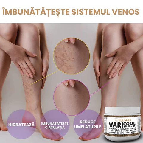 VariCool - (Vindeca ulceratiile cutanate, eczemele, ranile, Reface venele varicoase,capilarele sparte) * 300 ML [5]