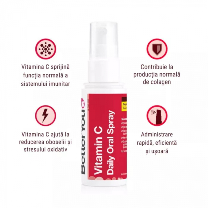 Vitamina C Oral Spray (50 ml), BetterYou [4]