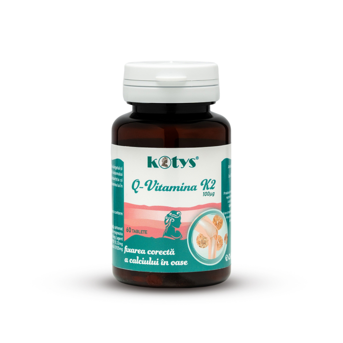 Vitamina K2 100 mcg, Kotys, 60 tablete [1]