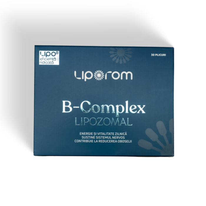 Vitamine lipozomale B Complex - sistem nervos,energie,frumusete * 30 plic [4]