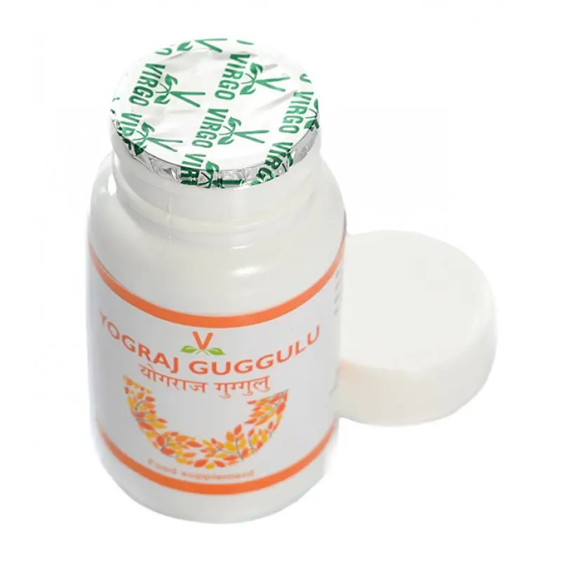 Yograj Guggul – Remediu impotriva Durerilor de Spate, Articulare/Musculare 80 pastile 496 mg [2]