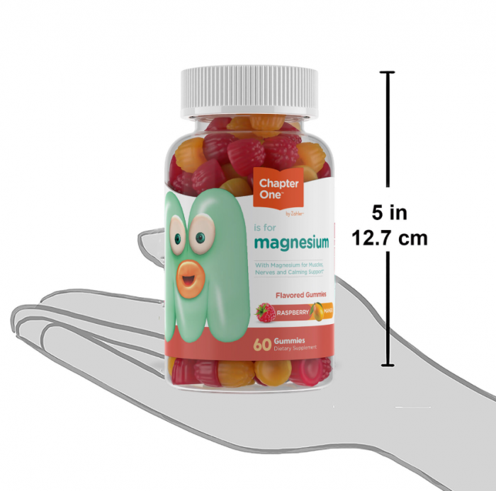 Zahler Chapter One M Is For Magnesium, Magneziu Cu Aroma De Zmeura Si Mango, 60 Jeleuri [4]