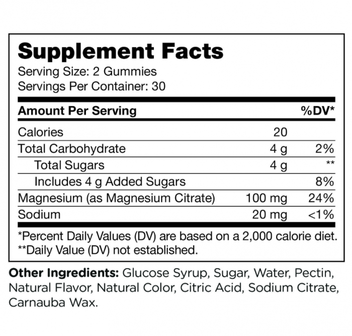 Zahler Chapter One M Is For Magnesium, Magneziu Cu Aroma De Zmeura Si Mango, 60 Jeleuri [5]