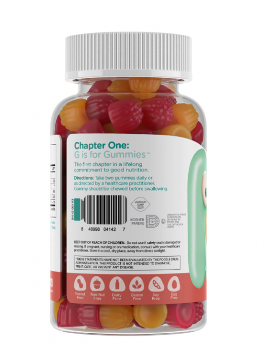 Zahler Chapter One M Is For Magnesium, Magneziu Cu Aroma De Zmeura Si Mango, 60 Jeleuri [3]