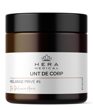 Uleiuri de corp - UNT DE CORP | MÉLANGE PRIVÉ #1 120 ml – Unt corporal organic cu Shea, Cocos și Ulei din Sâmburi de Struguri