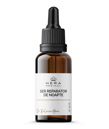 Cosmetice - SER REPARATOR DE NOAPTE 30 ml – Ulei facial regenerator cu Squalan, Jojoba, Luminița-serii și Uleiuri Botanice