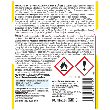 Aroxol Protect Spray Multi-Insect, 100 ml – Protecție Totală Împotriva Insectelor în Casa Ta [1]