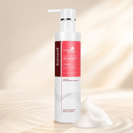 Gama Karseel - Șampon pentru Volum Karseell Maca Essence 200 ml – Hidratare, Control Frizz și Disciplinare pentru Toate Tipurile de Păr