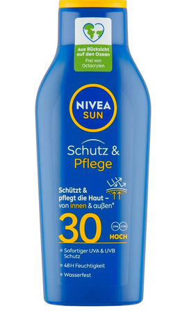 Cosmetice - Nivea Sun Loțiune Hidratantă de Corp, SPF 30, 400 ml – Protecție Solară Avansată și Hidratare 48h