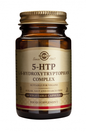 Suplimente alimentare - 5 HTP COMPLEX(plus valeriana,vit B6,Mg bisglicinat) 100MG 30 VEG CAPS