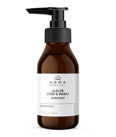Uleiuri de corp - ULEI DE CORP & MASAJ | HIDRATANT 100 ml – Ulei organic neparfumat cu Migdale Dulci, Macadamia și Sâmburi de Struguri
