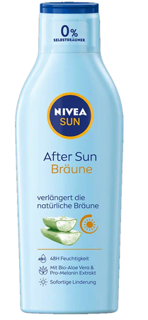 Cosmetice - Nivea Sun Bronze Loțiune După Plajă, 200 ml – Hidratare Intensă și Bronz Prelungit