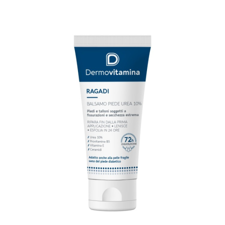 Dermovitamina - RAGADI Balsam Reparator pentru Picioare cu 10% Uree (75 ml)