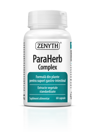 Suplimente alimentare - ParaHerb Complex Zenyth, 60 capsule vegetale – formulă cu 10 plante pentru suport digestiv