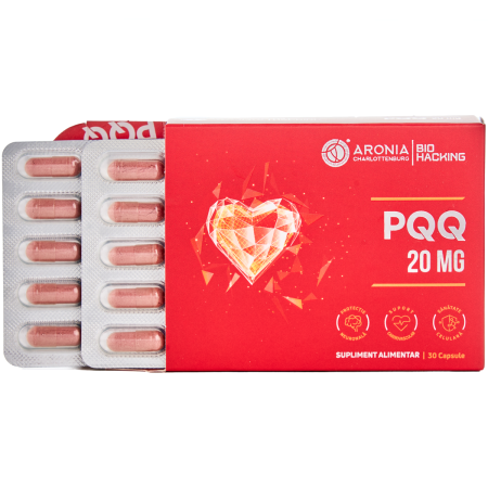 Afectiuni Frecvente - PQQ 20 mg – Aronia Charlottenburg, 30 capsule vegetale | Bio Hacking