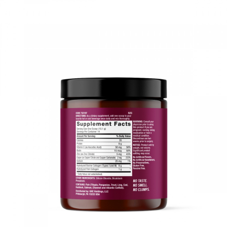 GNC Premier Collagen Powder, Formula Premium de Colagen fara Aroma, 141.4 g [1]
