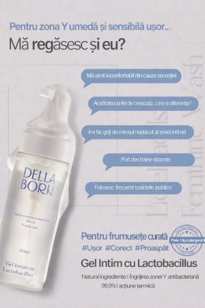 DELLA BORN Gel Intim Delicat cu Lactobacillus [1]