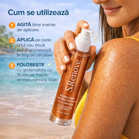 Loțiune de Corp SPF 30 Golden Amber [2]
