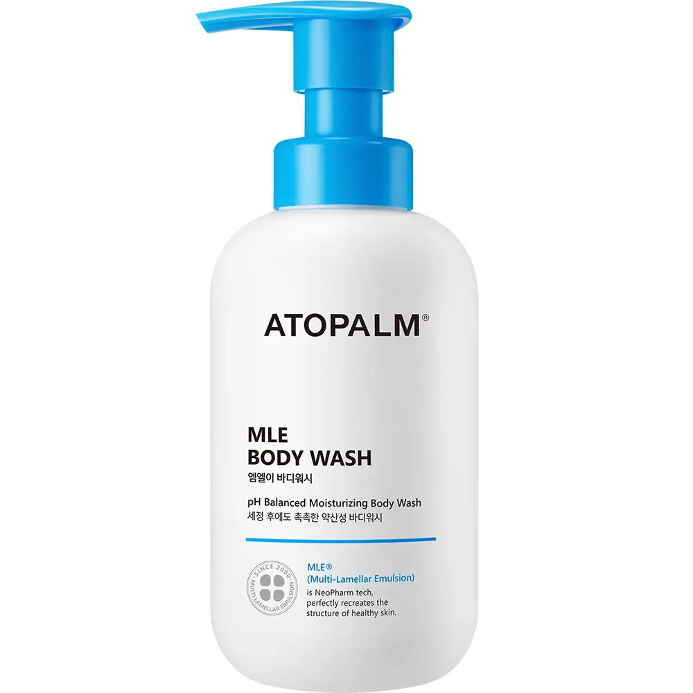 Cosmetice - ATOPALM MLE Body Wash cu Ceramide-9S™ și Pantenol, Gel de Duș pentru Piele Sensibilă, Copii și Adulți, 300 ml