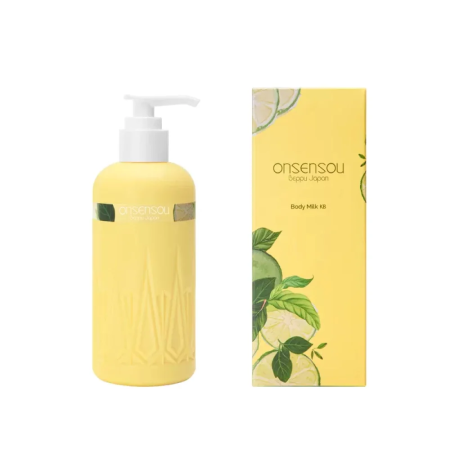 Geluri de duș - ONSENSOU Japan Beppu Lapte de Corp cu KABOSU, 250 ml – Loțiune cu Squalane, Unt de Shea, Retinol și AHA pentru Hidratare și Netezire