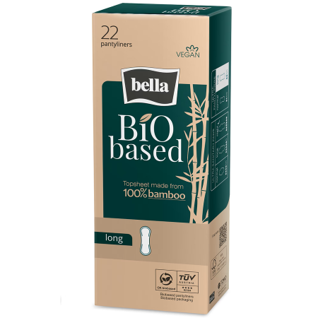 Absorbante - Absorbante igienice Bio based Long, 22 bucati, Bella
