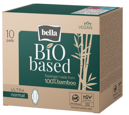 Absorbante - Absorbante igienice Bio based Ultra normal, 10 bucati, Bella
