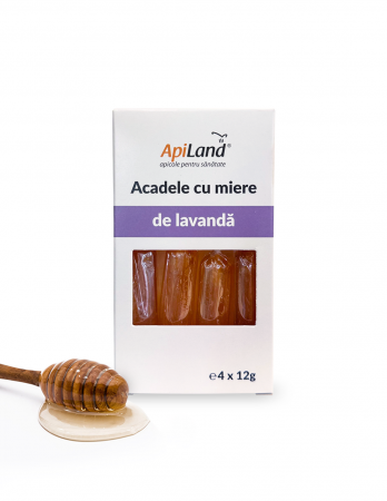 Suplimente alimentare - Acadele cu miere de lavandă - 4 x 12g