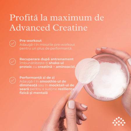 Neutrient Creatină Avansată M + Taurină + Citrulină + Magneziu (524g) [5]