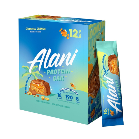 Alani Nu Fit Snacks, Baton Proteic Cu Aroma De Caramel Crocant, 48 G [2]