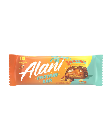 Suplimente alimentare - Alani Nu Fit Snacks, Baton Proteic Cu Aroma De Covrigei, 50 G