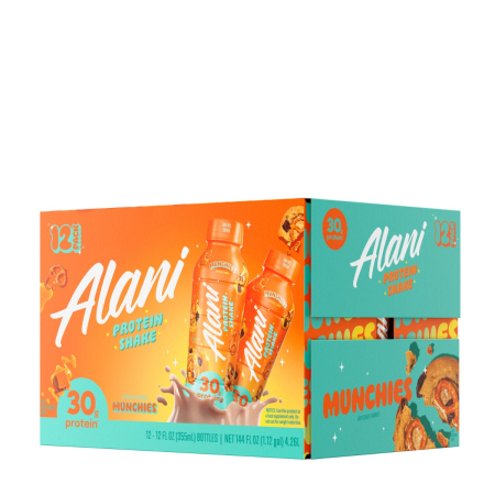 Alani Nu Protein Shake Munchies Flavor, Shake Proteic Cu Aroma De Covrigei, 355 Ml [2]