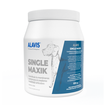 Îngrijire și Suplimente Animale - ALAVIS™ Maxik 600g | Supliment Articulații Câini | MSM, Colagen | Mobilitate