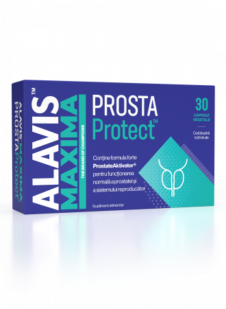 Capsule/comprimate/siropuri - ALAVIS™ MAXIMA PROSTAProtect™ (Pentru activarea și regenerarea funcției prostatei) * 30cps