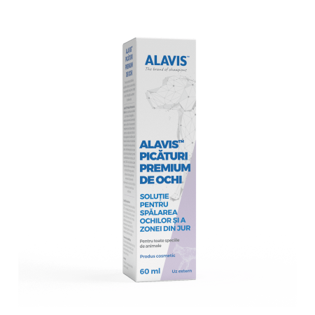 Îngrijire și Suplimente Animale - ALAVIS™ Picături Oftalmice Premium Ochi 60 ml - Îngrijire ochi și pliuri toate animale