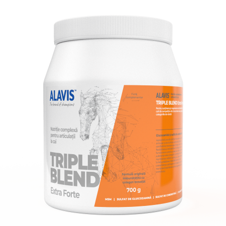 Îngrijire și Suplimente Animale - ALAVIS™ Triple Blend Extra Forte 700 G- Confort și Articulații mobile cai