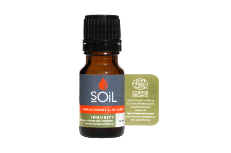 Uleiuri Esentiale - Amestec de Uleiuri Esentiale Immunity Pure 100%25 Organice ECOCERT 10 ml | Blend Imunitate SOiL