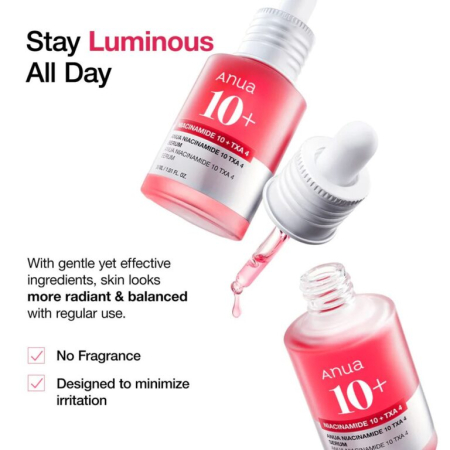 Anua Niacinamide 10% + TXA 4% Dark Spot Correcting Serum, 30 ml – Pete Pigmentare & Luminozitate [1]