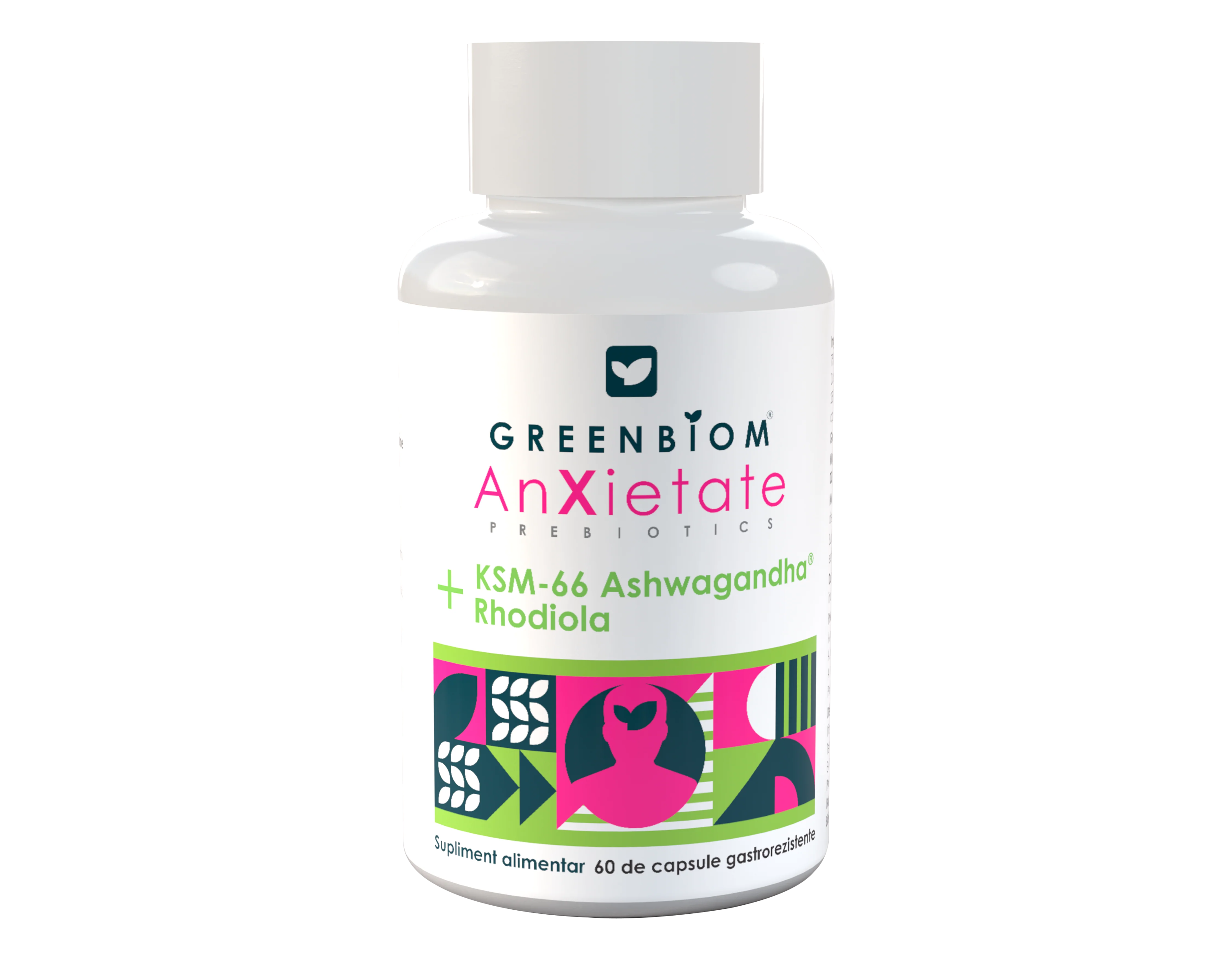 Stres & somn - AnXietate ( PREBIOTIC - REDUCE STRESUL SI ANXIETATEA, IMBUNATATESTE FUNCTIA COGNITIVA) * 60 cps