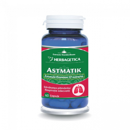 Capsule/comprimate/siropuri - Astmatik (Crește capacitatea pulmonară) * 60 cps