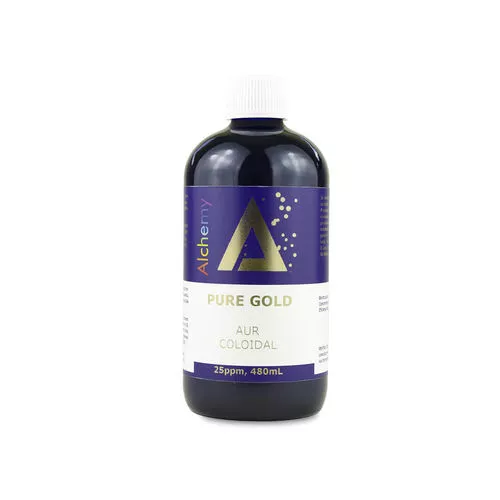 Sistem cognitiv - Aur coloidal PureGold 25ppm  (antiinflamator,memorie,energie,rani,acnee)